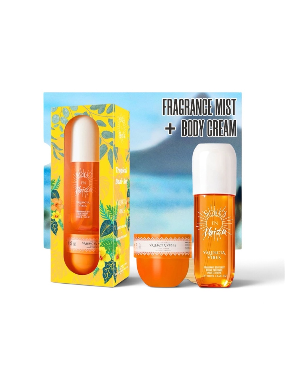 Valenctia Vibes Body Spray and Lotion Set